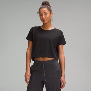 lululemon Black Cates Tee size 6